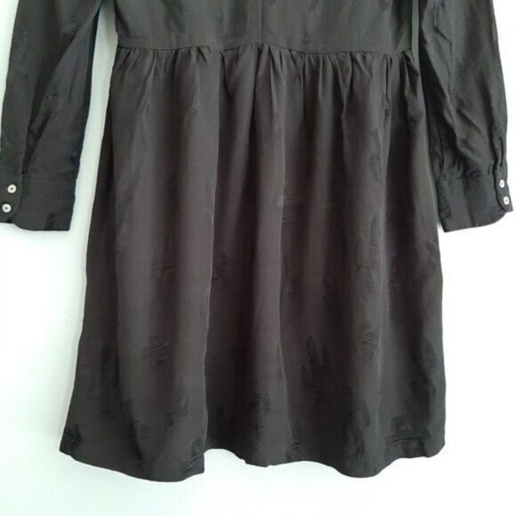 PEPALOVES Long Sleeve Cactus 🌵 Embroidery Dress Sz XS - Picture 9 of 12